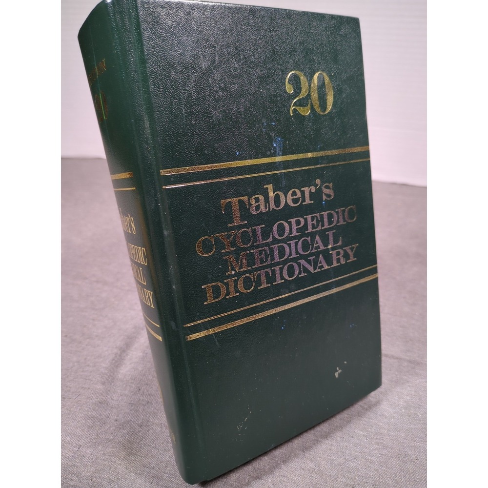 Taber's Cyclopedic Medical Dictionary: 20th Edition (Thumb Index) Hardcover 2005